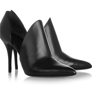 Alexander Wang Leva D'orsay pointed toe stiletto pump heels in black 38.5 / Sz 8